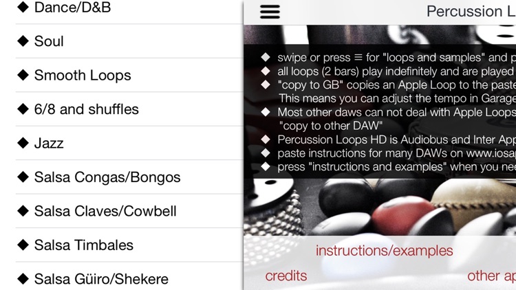 Percussion Loops HD screenshot-0