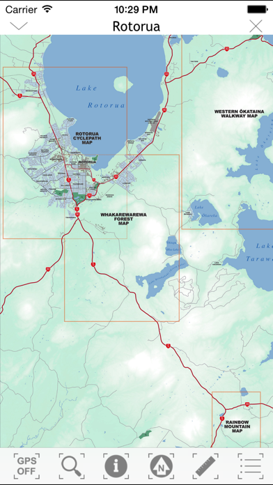 TrailMapps: Rotorua Screenshot