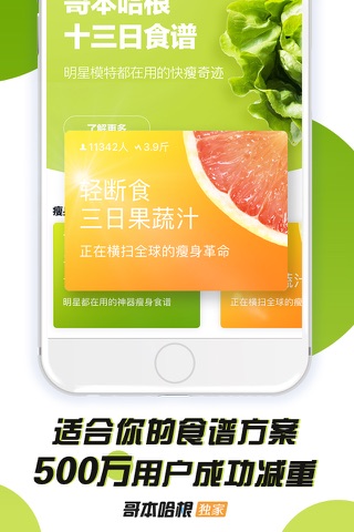 哥本哈根减肥瘦身 - 精选减脂计划与食谱平台 screenshot 2