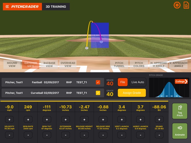 PitchGrader