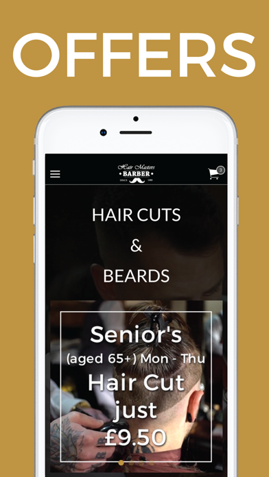 How to cancel & delete Hair Masters Barbers from iphone & ipad 3