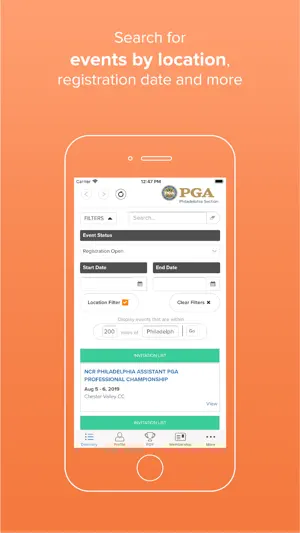 Philadelphia PGA Section screenshot 3