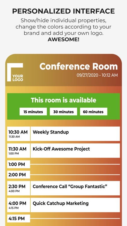 Conference Room Display 2