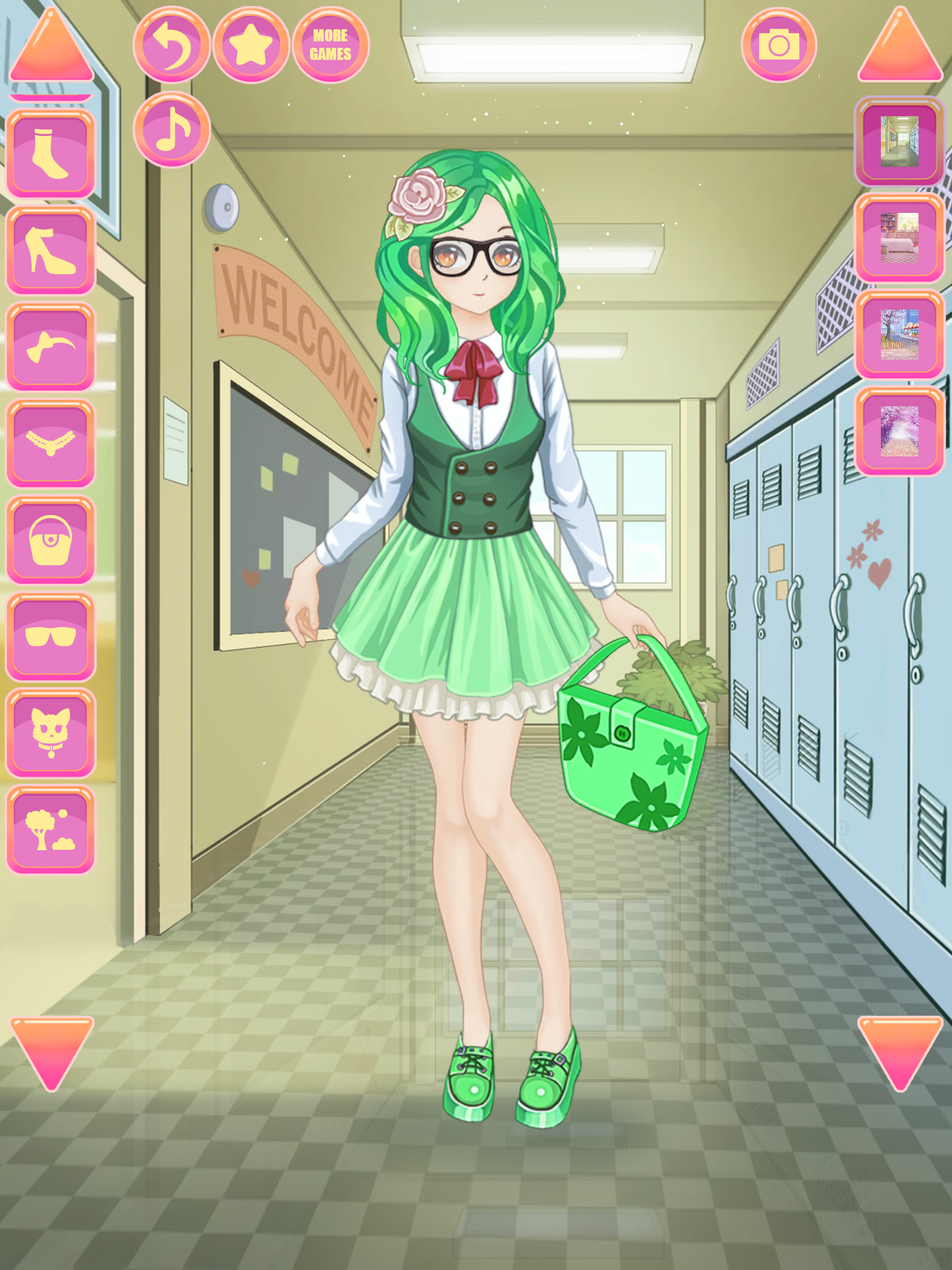 Anime Kawaii Dress Up