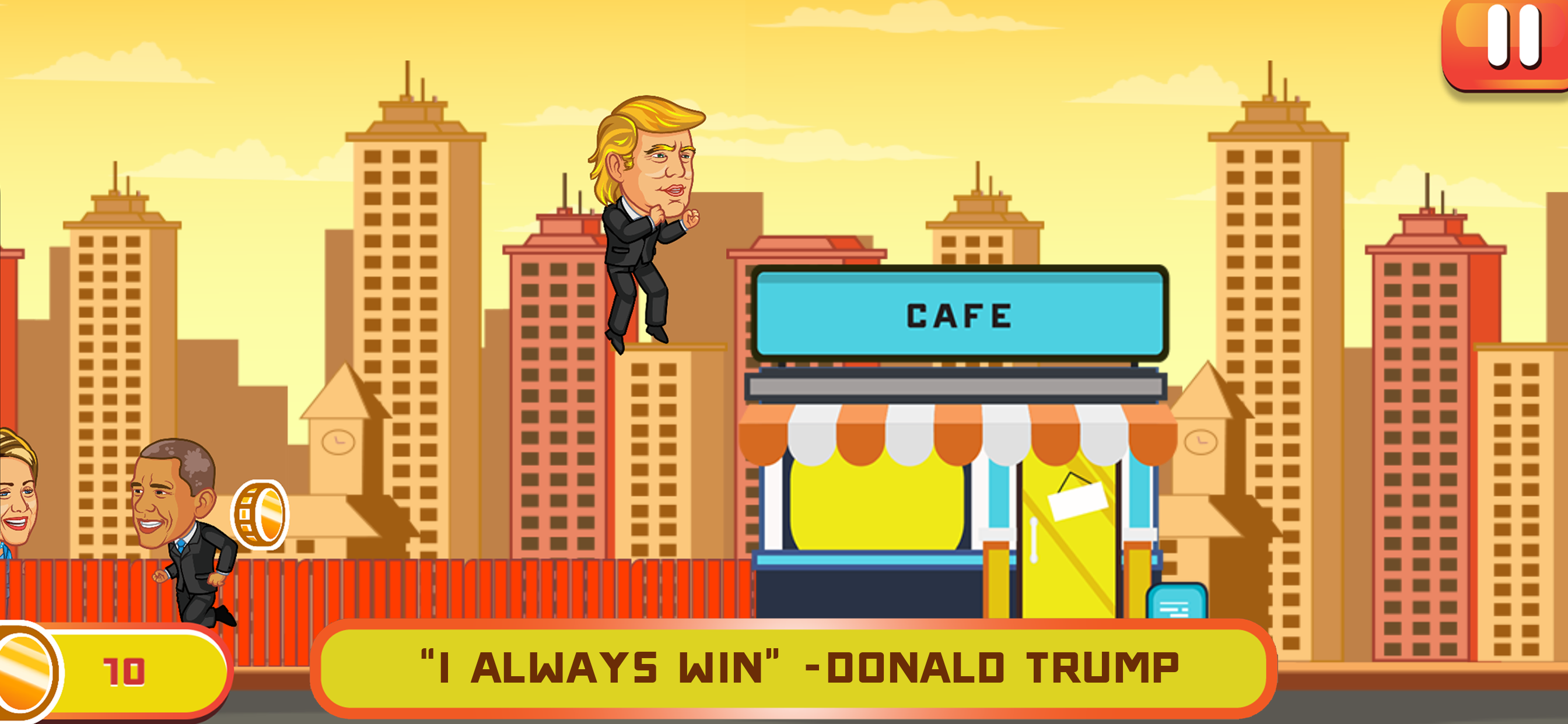 Trump Jump -Mr. President Game screenshot 4