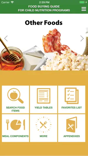 USDA FBG screenshot 2