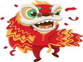 The ChineseNewYearMP is a small sticker, which are show the 30 Chinese New Year sticker in cartoon