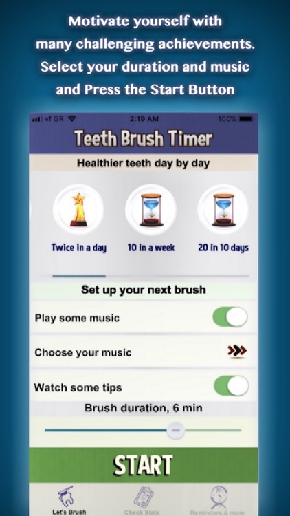 Teeth Brush Timer & Alarm screenshot-3