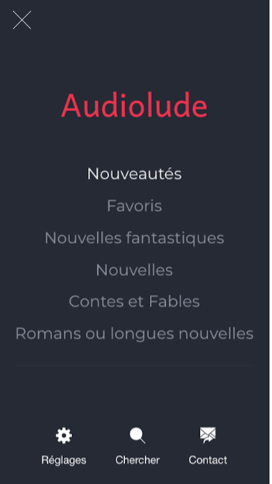 Audiolivres Screenshot