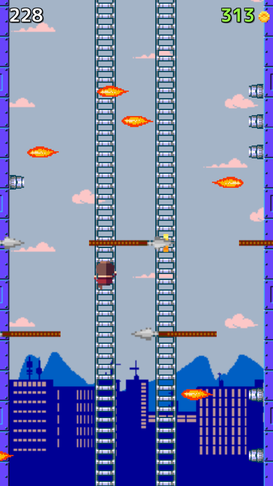 #4. Ladder Climer (iOS) 由: YUTAKA KENJO