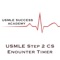 The USMLE Success Academy’s full 25-minute Step 2 CS encounter timer, including exam-like prompts for the encounter and patient notes