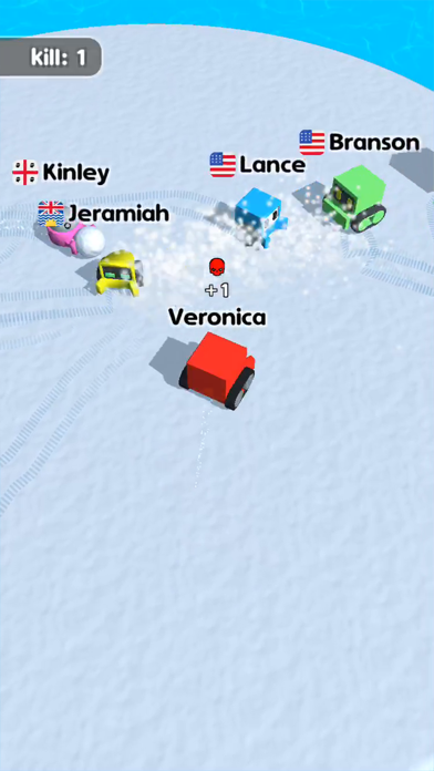 Snowbattle.io - Bumper Cars Screenshot