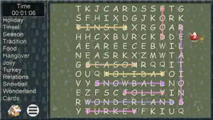 Xmas WordSearch - word seek screenshot 3