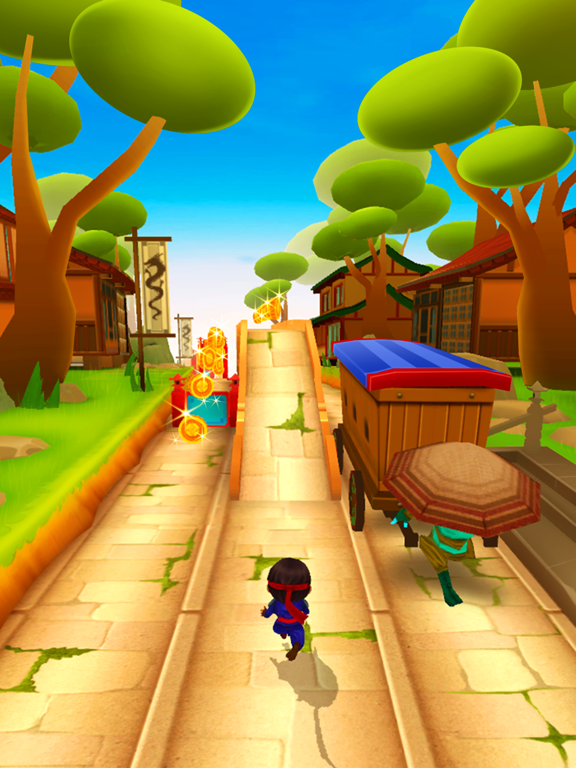 Screenshot #1 for Ninja Kid Run VR: Fun Games