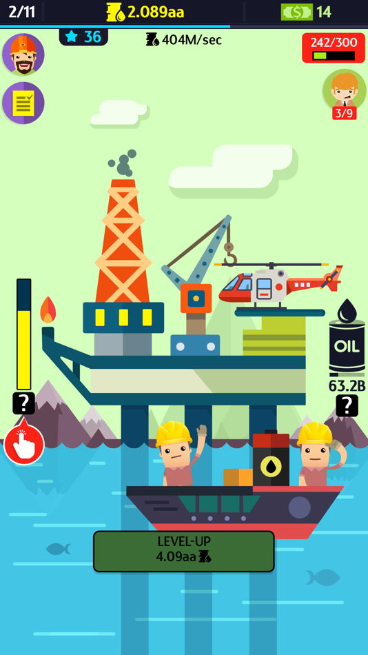 #5. Oil, Inc. - Idle Clicker (iOS) 由: Robert Siladji
