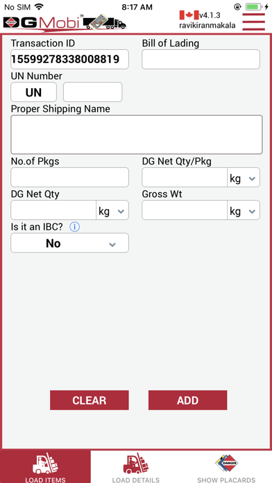 Screenshot #1 pour DGMobi CA S&M Trucking
