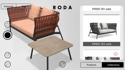 RODA Projects Screenshot