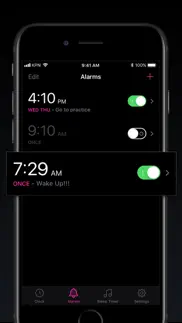 How to cancel & delete alarm clock - wake up music 2