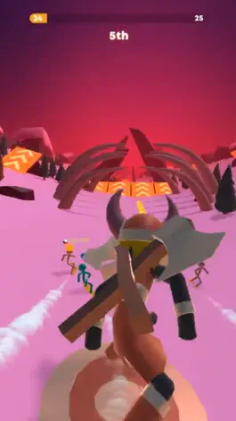 Game screenshot Stickman Snow Ride apk