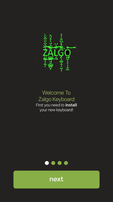 Zalgo Screenshot