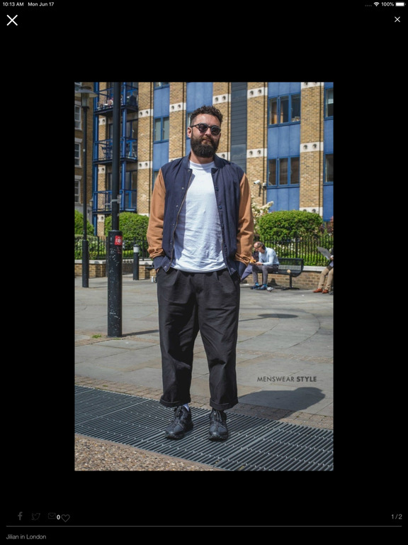 Menswear Style iPad screenshot 4 - Lifestyle app