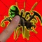 Spiders Smasher: Mutants bugs
