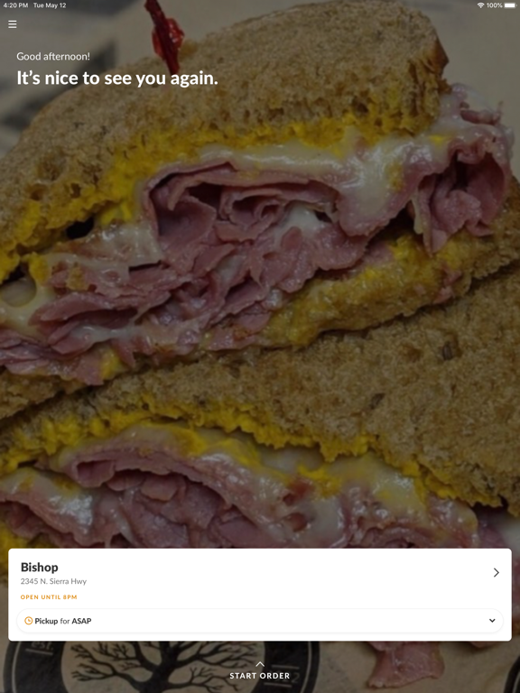 Mahogany Smoked Meats iPad screenshot 2 - Food & Drink app