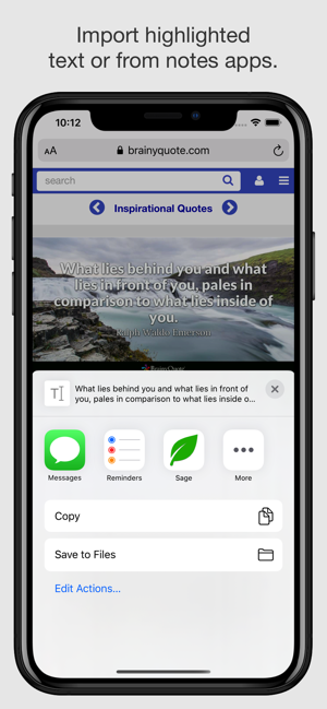 Sage: Quotes Library(圖4)-速報App