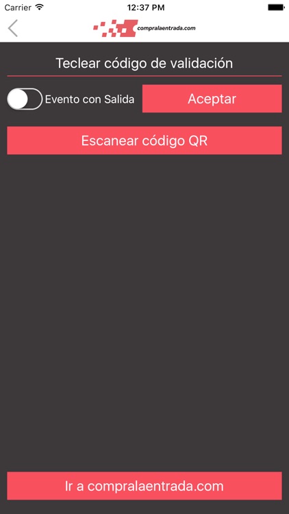 Compralaentrada Accesos