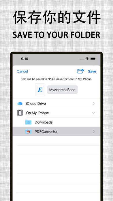 Save contacts to Excel screenshot 4