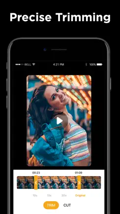 Video Crop: Trim & Cut Editor iPhone image 4