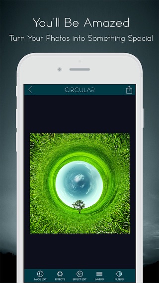 Circular Tiny Planet Editorのおすすめ画像4