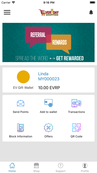 Screenshot #1 pour MyEverydayShopping