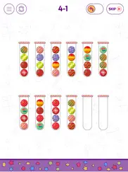 bubble sort color puzzle game айпад изображения 3