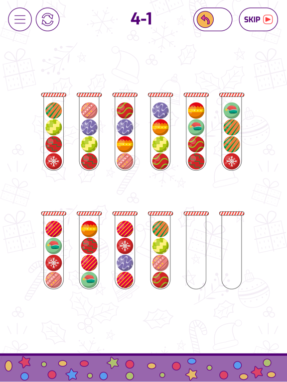 Bubble Sort Color Puzzle Game screenshot 7
