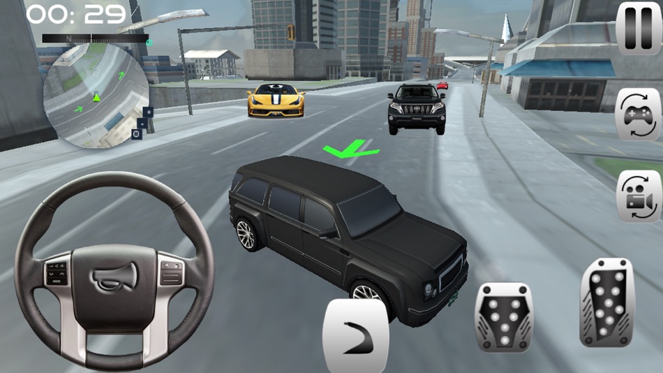 #4. Prado Car Simulator 2021 (iOS) 由: Muhammad Asif