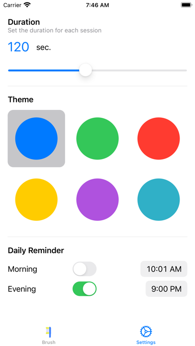 BrushPal • toothbrush timer Screenshot