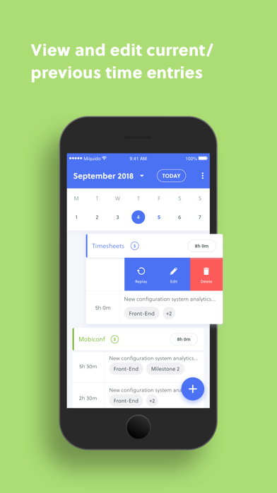 Quidlo Timesheets screenshot 3