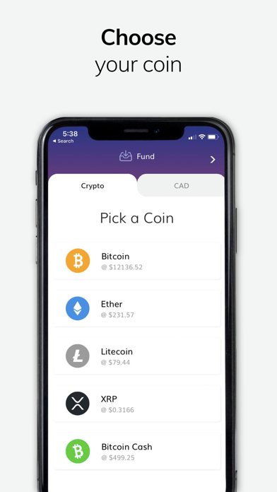 Coinberry: Buy and sell crypto screenshot 3