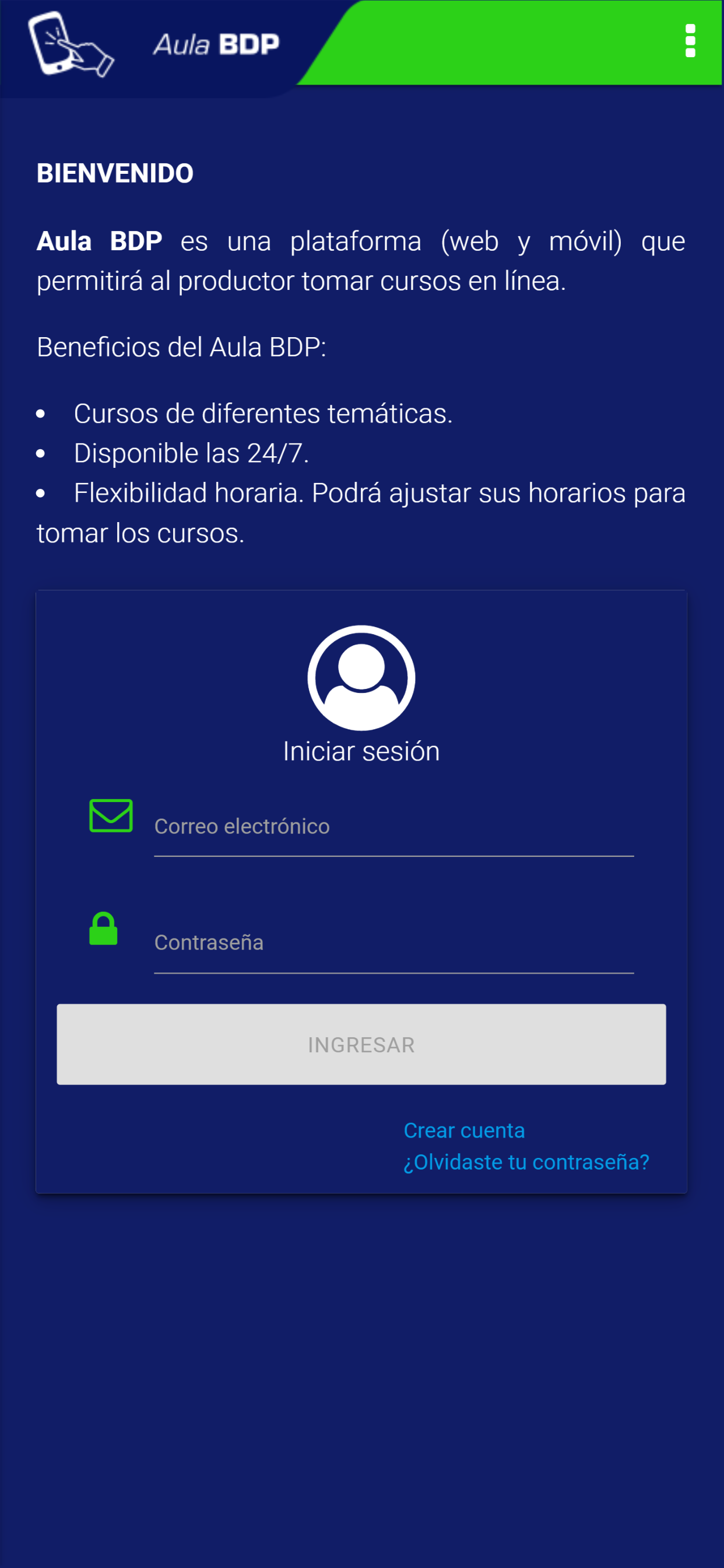 Aula BDP screenshot 3