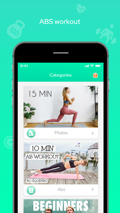 Screenshot #2 pour Home Workout Trainer
