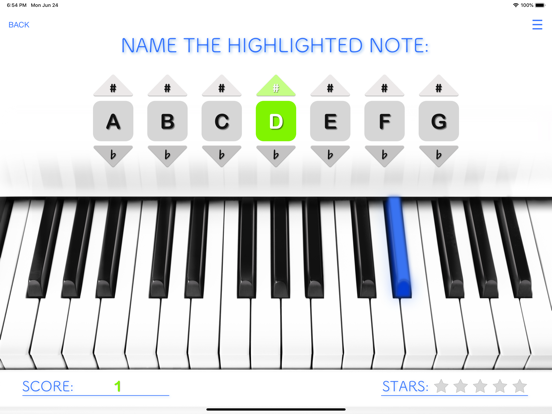 Screenshot #4 pour Piano Notes Trainer