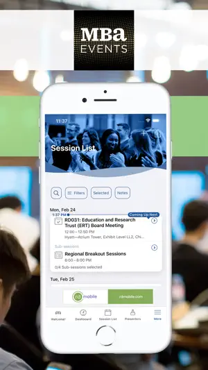 MBA Events screenshot 1