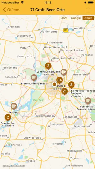 Screenshot von Berlin Craft Beer auf dem iPhone 3