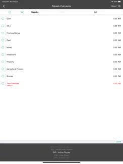 Zakat Calculator for Muslims iPad image 4