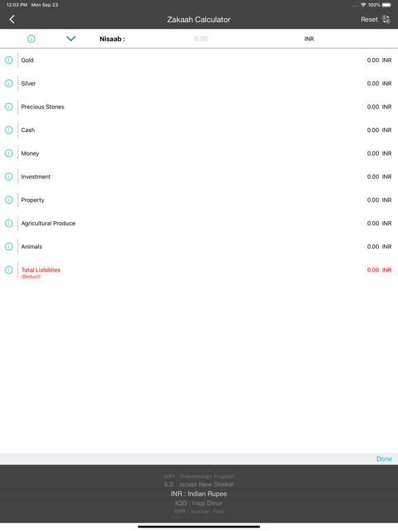 Zakat Calculator for Muslims screenshot 4