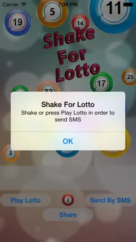 Game screenshot Shake For Lotto apk