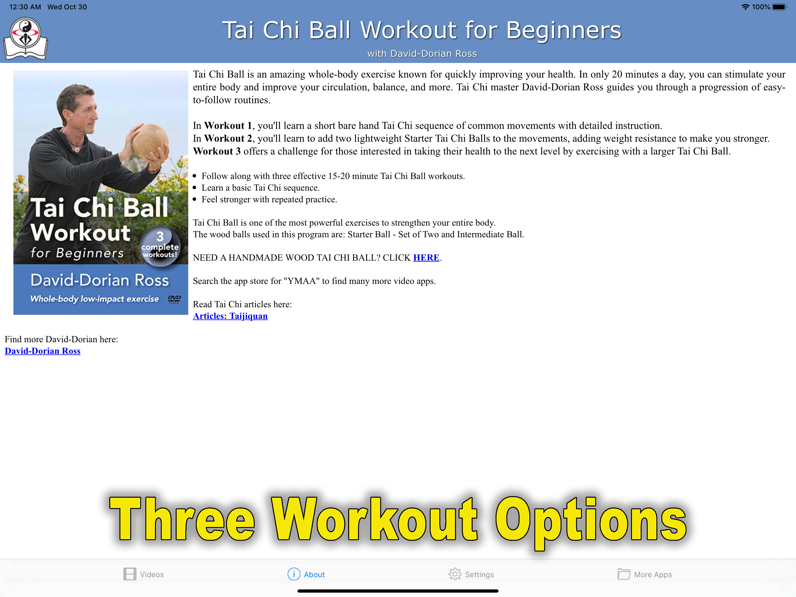 Tai Chi Ball Beginner