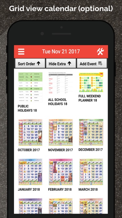 Calendar Singapore Horse Lunar Screenshot