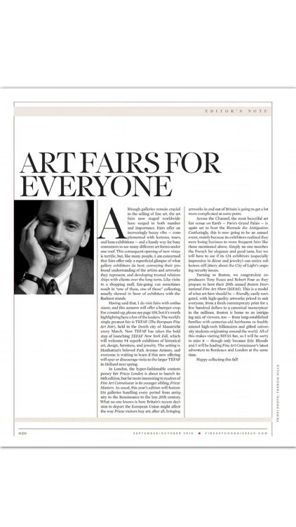 Fine Art Connoisseur Magazine